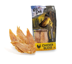 KIDDOG SP 100% kuřecí prsa, sušené filety 80gr.