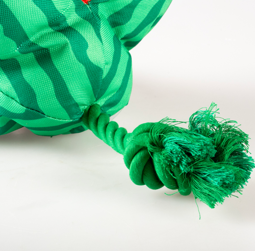 DUVO hračka Míč na pamlsky šňupací meloun 37x37x26cm.