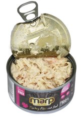 Marp Turkey Filet konzerva pro kočky s krůtími prsy 12x70g