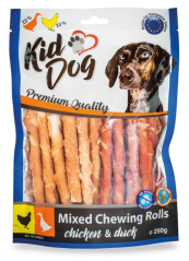 KIDDOG MIX Tyčinek kuře/kachna 250g